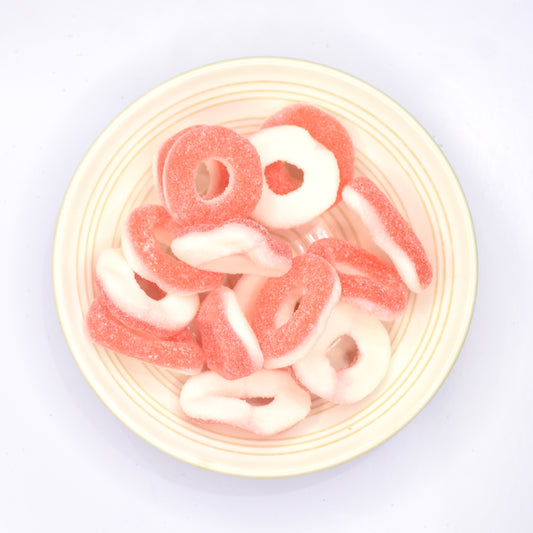 Sour Strawberry Rings