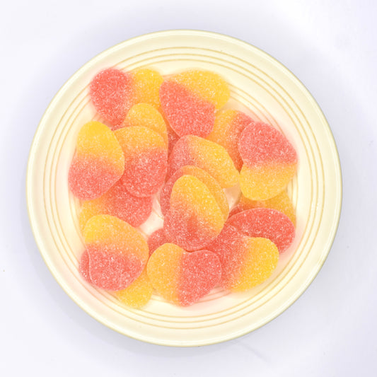 Sour Peach Hearts