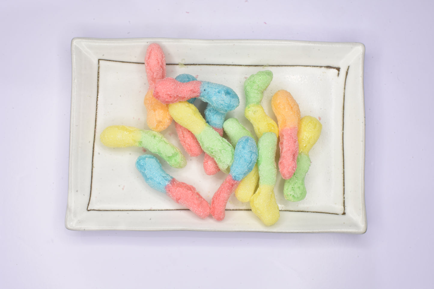 Freeze Dried Sour Worms