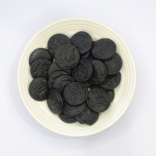 Dutch Licourice Coins